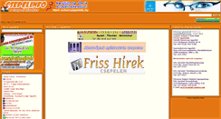Desktop Screenshot of csepelinfo.hu